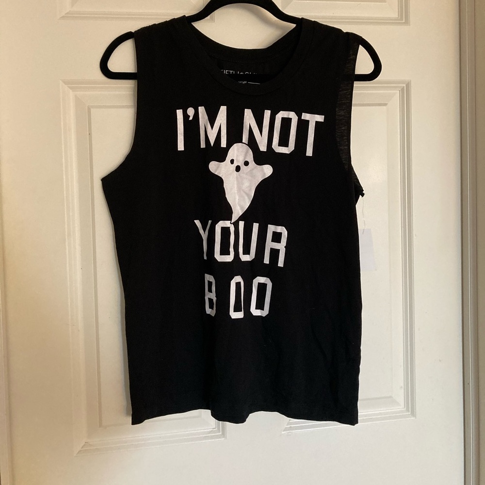 I’m Not Your Boo Tank Too Size XL NWT